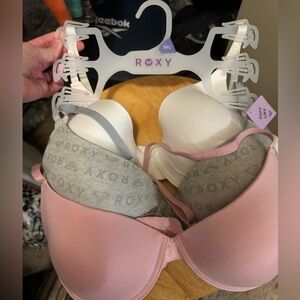 Set of 3 Roxy Bras Brand New with some Tags 38C